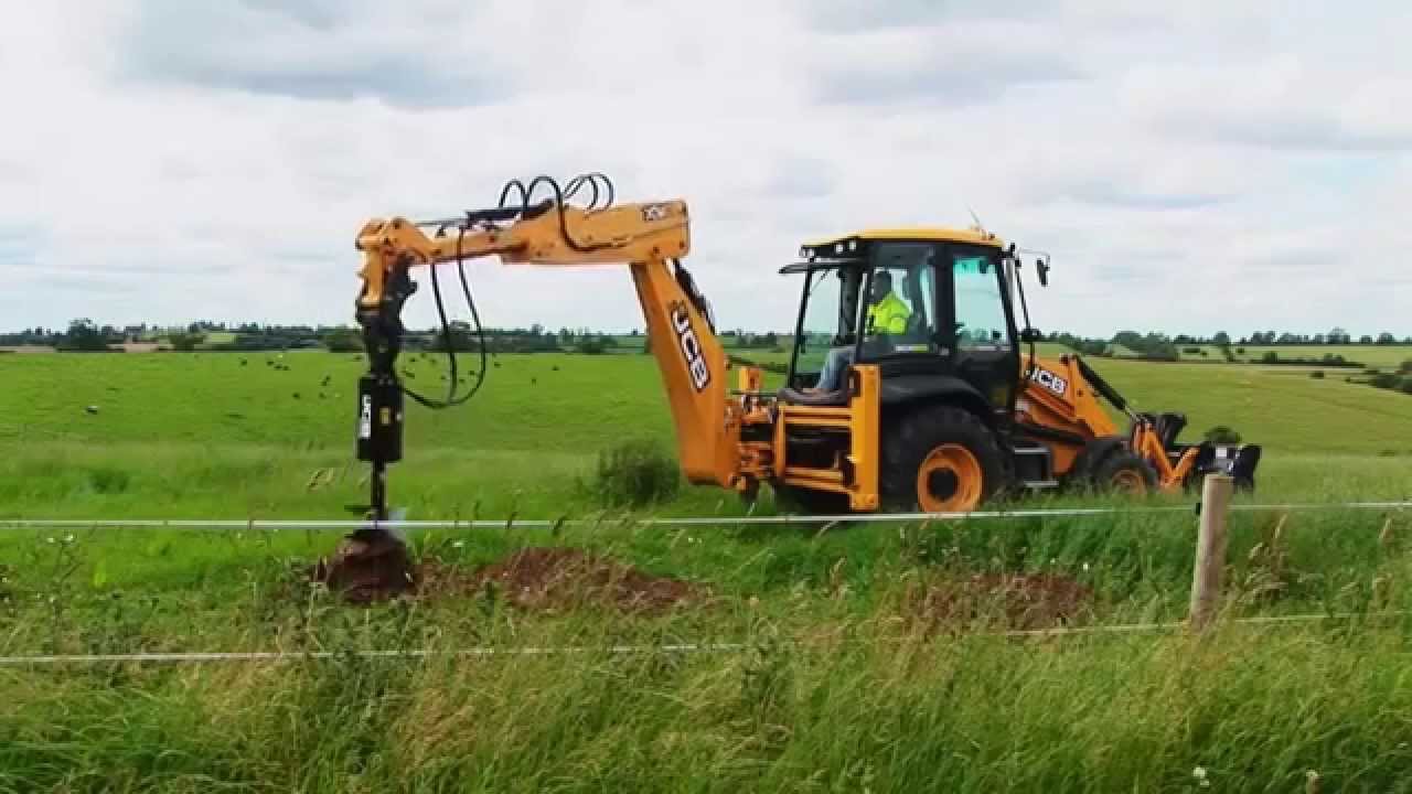 Ямобур JCB 4CX